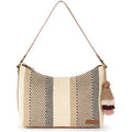 Sakroots Banyan Hobo – Shoulder Bag With Zipper Closure & Detachable Key Dangle. Lightweight Everyday Travel Hobo For Women