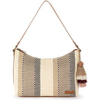 Sakroots Banyan Hobo – Shoulder Bag With Zipper Closure & Detachable Key Dangle. Lightweight Everyday Travel Hobo For Women