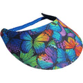 Women's Beautiful Designs Lightweight Packable Foam Visor for Sun Protection and Outdoor Activities