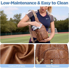 Anti Theft Crossbody Bags for Women RFID Sling Bag, Vegan Leather Cross Body Travel Purse for Women Men
