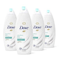Dove Sulfate Free And Hypoallergenic, Sensitive Skin Body Wash, 22 Fl Oz (Pack Of 4)
