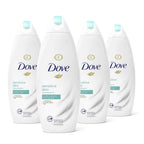 Dove Sulfate Free And Hypoallergenic, Sensitive Skin Body Wash, 22 Fl Oz (Pack Of 4)