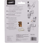 Orbit 55032 1/2" Brs Sprinkler Head, Connection, Silver And Gold