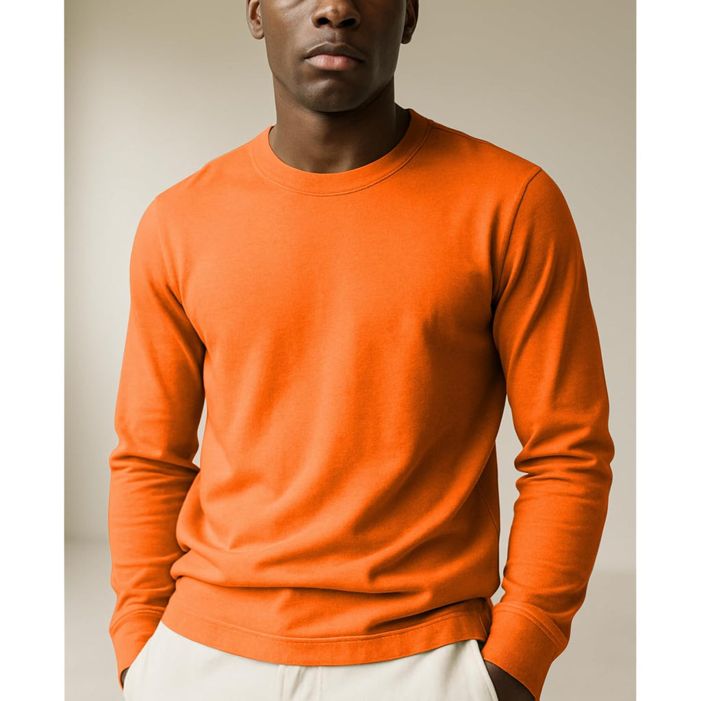 Andrew Scott Long Sleeve T-Shirt Pack | Ultra Soft 100% Cotton Color Crew Neck Tees | Multi Packs & Colors