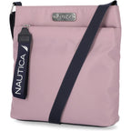 Nautica Diver Nylon Small Women's Crossbody Bag Purse with Adjustable Shoulder Strap