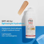 Uv Daily Tinted Spf 40 Face Sunscreen Moisturizer With Zinc Oxide, Tinted Daily Face Moisturizer With Spf