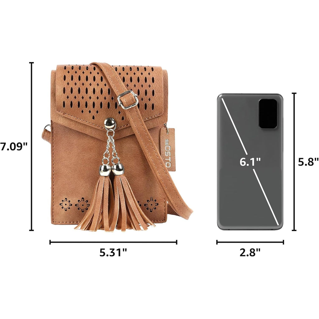 Small Crossbody Bags For Women,Tassel Wallet Purse,Gifts For Teenage Girls