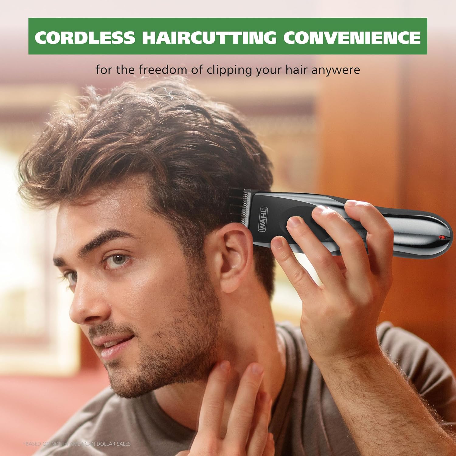 Wahl Clipper Rechargeable Cord/Cordless Haircutting & Trimming Kit For Heads, Longer Beards, & All Body Grooming - Model 79434