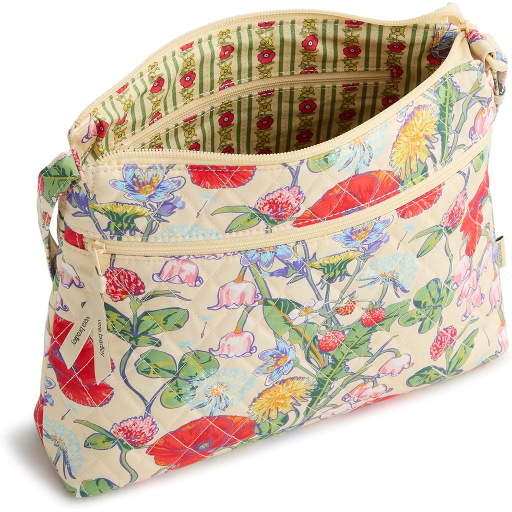 Vera Bradley Women'S Premium Cotton Original Zip Hipster Crossbody Bag