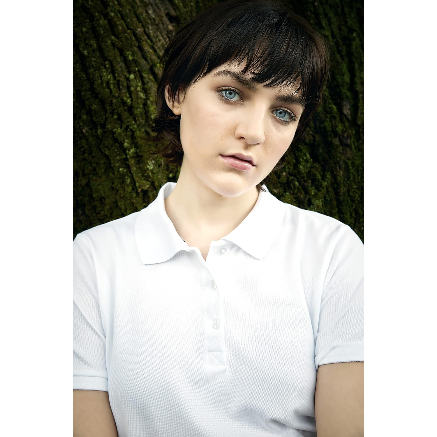Women's Cotton Blend Stretch Pique Short Sleeve Polo Shirt