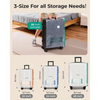Bagsmart Travel Vacuum Bags With Rechargeable Electric Pump, 18Pc Kit | Wireless Pump, Bonus Shoe, Laundry & Toiletry Bags, Reclaim 80% Luggage Space. Ideal For Suitcase Packing, Travel & Home.