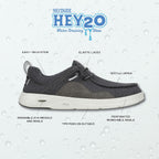 Heydude Men’S Wally Hey2O Mesh Slip On Shoes | Lightweight Comfort For Beach Days, Travel And Everyday Wear