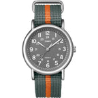 Timex Weekender 38Mm Unisex Analog Watch | Indiglo Backlight | Adjustable Durable Nylon Fabric Slip Through Strap | 24 Hour Time
