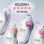 Olay Body Wash For Women, Fresh Radiance, 24/7 Skin-Loving Freshness, Visibly Radiant, Plant Based Cleansers, Vitamin B3 & Antioxidant Blend, For All Skin Types, Cucumber & Aloe Water Scent, 22 Fl Oz