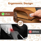 Bread Knife for Homemade Bread, 14.5" Wooden Sourdough Bread Knife, Sourdough Bread Slicer, Bow Design, Easy to Cut Into Uniform Thin Slices, Bread Saw for Cutting Sourdough Bread, Bagel, Baguette Etc