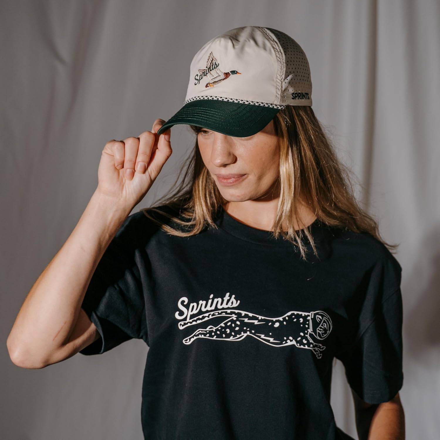 Sprints Semi-Structured EZ Rope Snapback | Lightweight, Quick Dry, Sport Hat, One Size, Unisex Drake