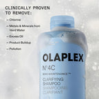 Olaplex Nº.4C Bond Maintenance™ Clarifying Deep Cleansing Shampoo | Removes Damage Causing Impurities & Buildup | Helps Restore Color Vibrancy | For Coily, Curly, Straight, And Wavy