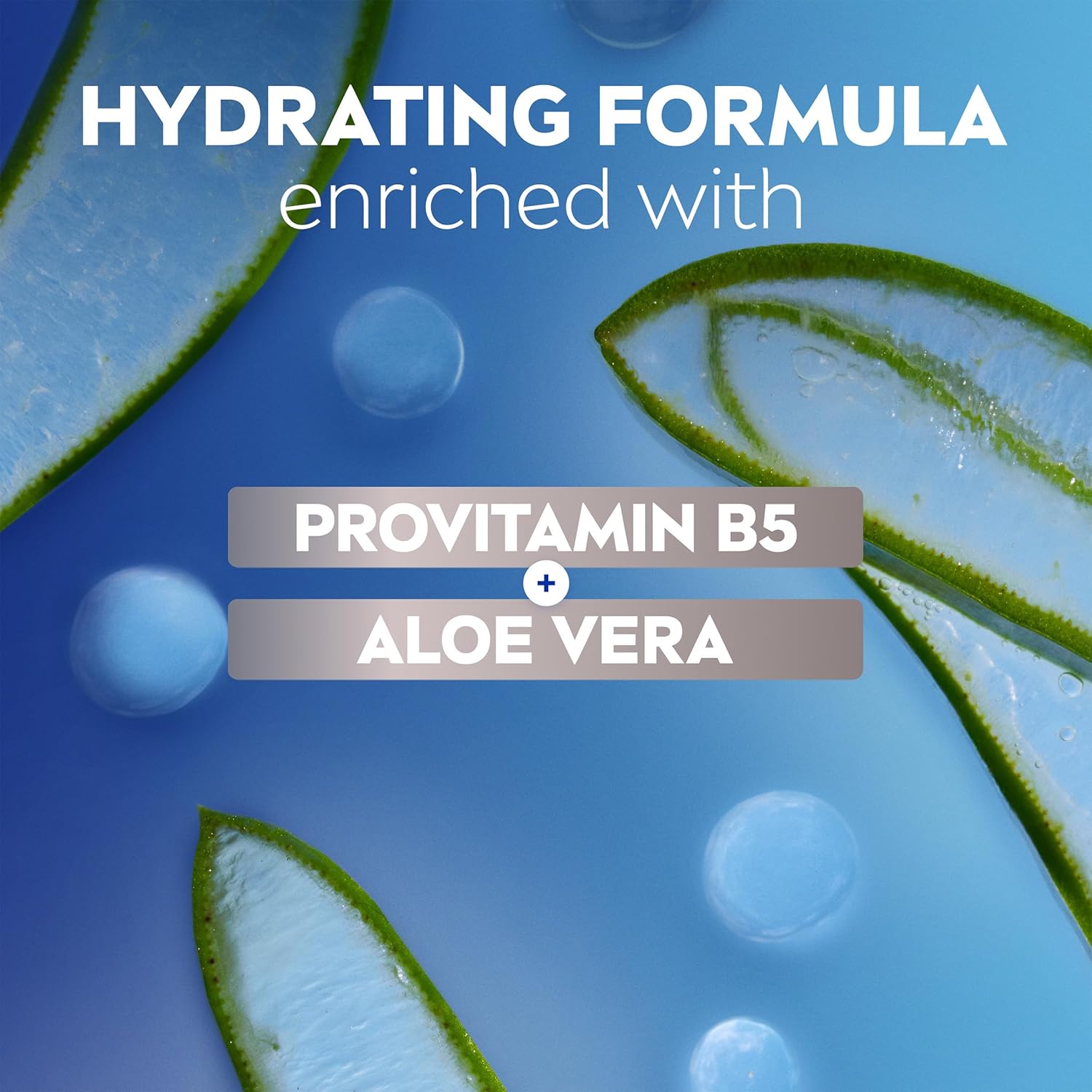 NIVEA MEN Maximum Hydration Shave Gel, with Aloe Vera and Provitamin B5, Shaving Gel for Men, 7 Oz Can, Pack of 3