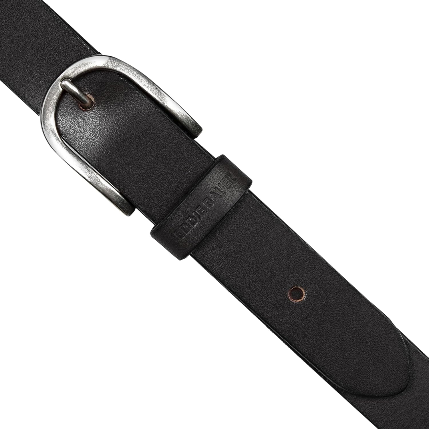Eddie Bauer Women's Casual Leather Belts with Durable Metal Buckle