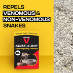 Victor Snake-A-Way Outdoor Snake Repellent Granules For Yard, 10 Lb Bag | Epa-Registered Pest Control, Repels Venomous And Non-Venomous Snakes Up To 1.25 Acres, Lasts 2-3 Months After Application