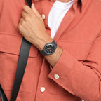Swatch New Gent Biosourced Lacquered Unisex Watch Casual Polymer Grey Quartz Waterproof Cobblestone Street