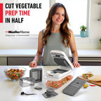 Mueller The Real Original Pro Chopper Since 2013 Vegetable Chopper Mandoline Slicer, 8 Blade Food Veggie Chopper Onion Vegetable Cutter With Container, Kitchen Gadgets & Essentials, (10 In 1)