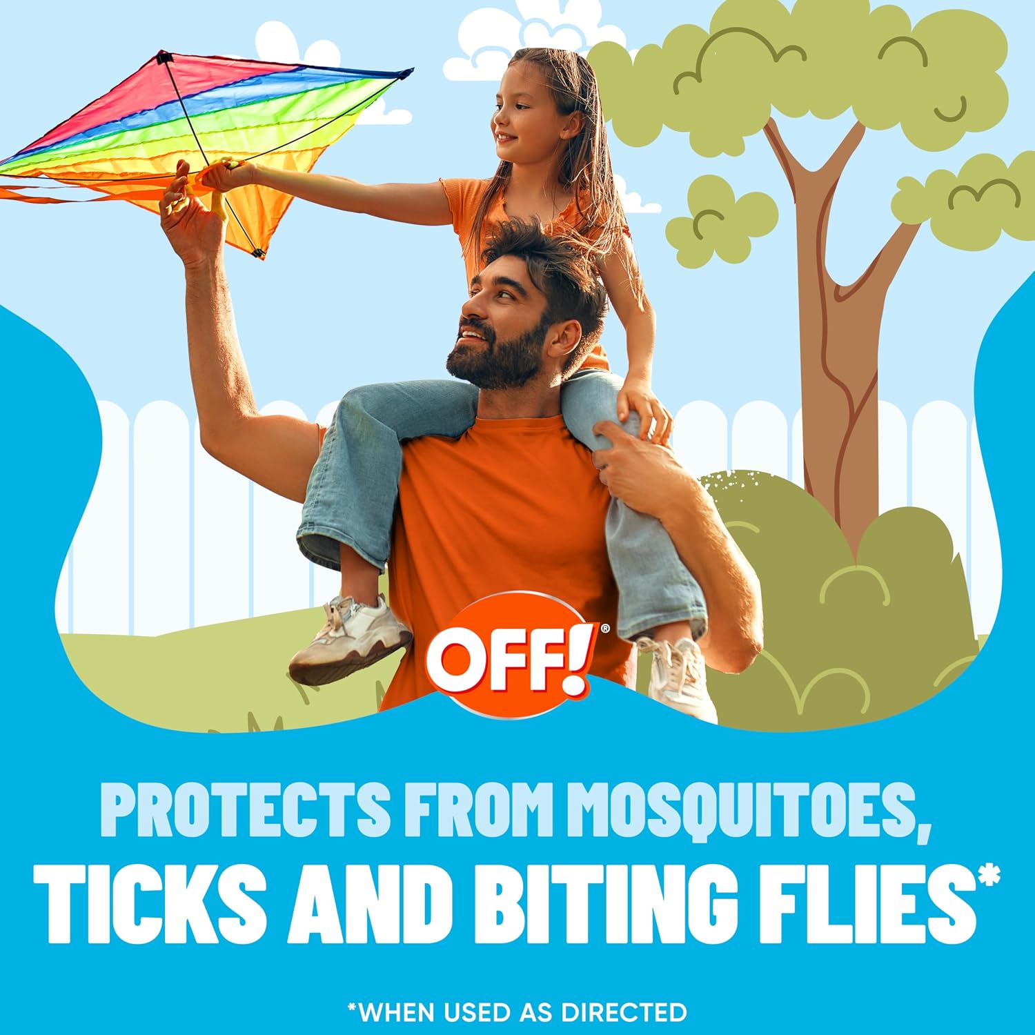 Off! Insect Repellent Aerosol For Adults & Kids, Fragrance-Free Picaridin Bug Spray For Everyday Deet-Free Protection From Mosquitoes And Ticks, 5 Oz, (Pack Of 2)