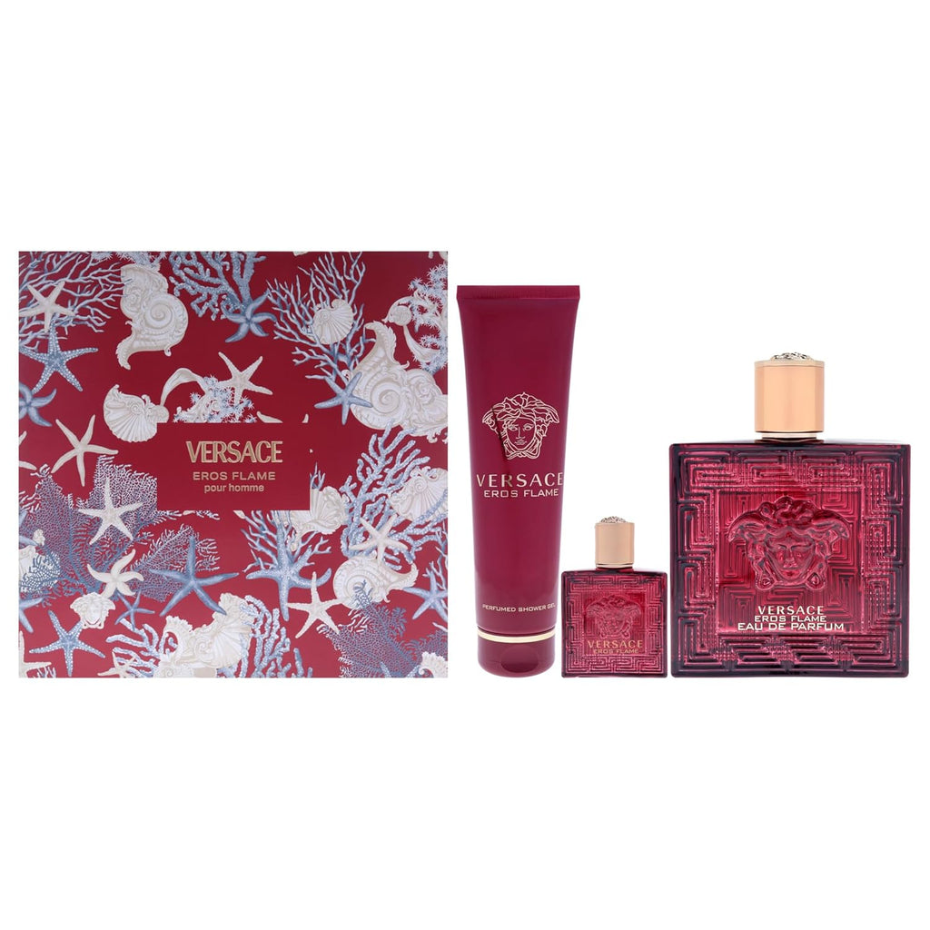 VERSACE EROS FLAME 100ML GIFT SET