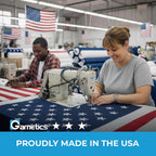 American Flag | American Flags For Outside 3X5 |100% Made In Usa Flag-Not Imported - Premium Us Flag 3X5 Heavy Duty Outdoor With Embroidered Stars And Sewn Stripes.