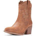 Cowboy Boots For Women Ankle Cowgirl Booties Wide Mid Calf Pointed Toe Western Boots Short Chunky Classic Booties