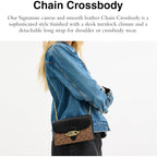 Coach Women's Signature Elle Hardware Chain Crossbody