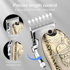 Hair Clippers Set for Men, Hair Clipper Trimmer with LED Display, Professional Cordless Hair Clipper Shaver Beard Trimmer, Hair Cutting Machine for Men, Holiday Gift for Him Father's Day Gift