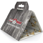 8 Pack Pantry Moth Traps- Safe And Effective For Food And Cupboard- Glue Traps With Pheromones And Anti Bacterial For Pantry Moths