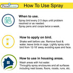 Premo Guard Poultry Spray - 32 Oz - Kill Scaly Leg, Mites, Fleas, Lice, & Other Pest On Chickens And In Coops - Natural Plant Based Oils For Control, & Prevention - Family Safe With No Egg Withdrawl