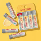 Burt'S Bees Lip Balm, Moisturizing Lip Care, 100 Percent Natural Origin, Ultra Conditioning With Shea, Cocoa And Kokum Butter, 0.15 Oz., Four Tubes