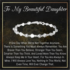To My Daughter Gifts, Daughter Bracelet, Gifts For Daughter From Dad and Mom, Birthday Gifts, Christmas