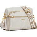 Small Leather Crossbody Bags For Women Anti Theft Purses And Handbag Shoulder Hangbag With Wide Strap Tassel