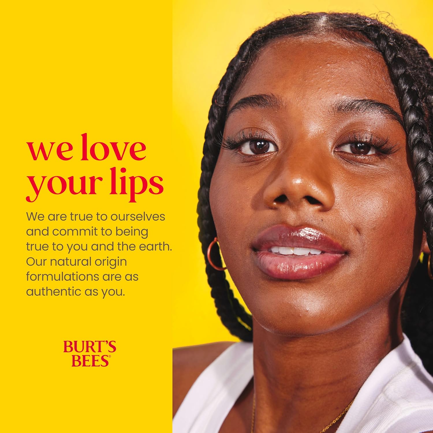 Burt's Bees Vanilla Bean Moisturizing Lip Balm, 100% Natural Origin, Mother's Day Gift, 2 Tubes, 0.15 oz
