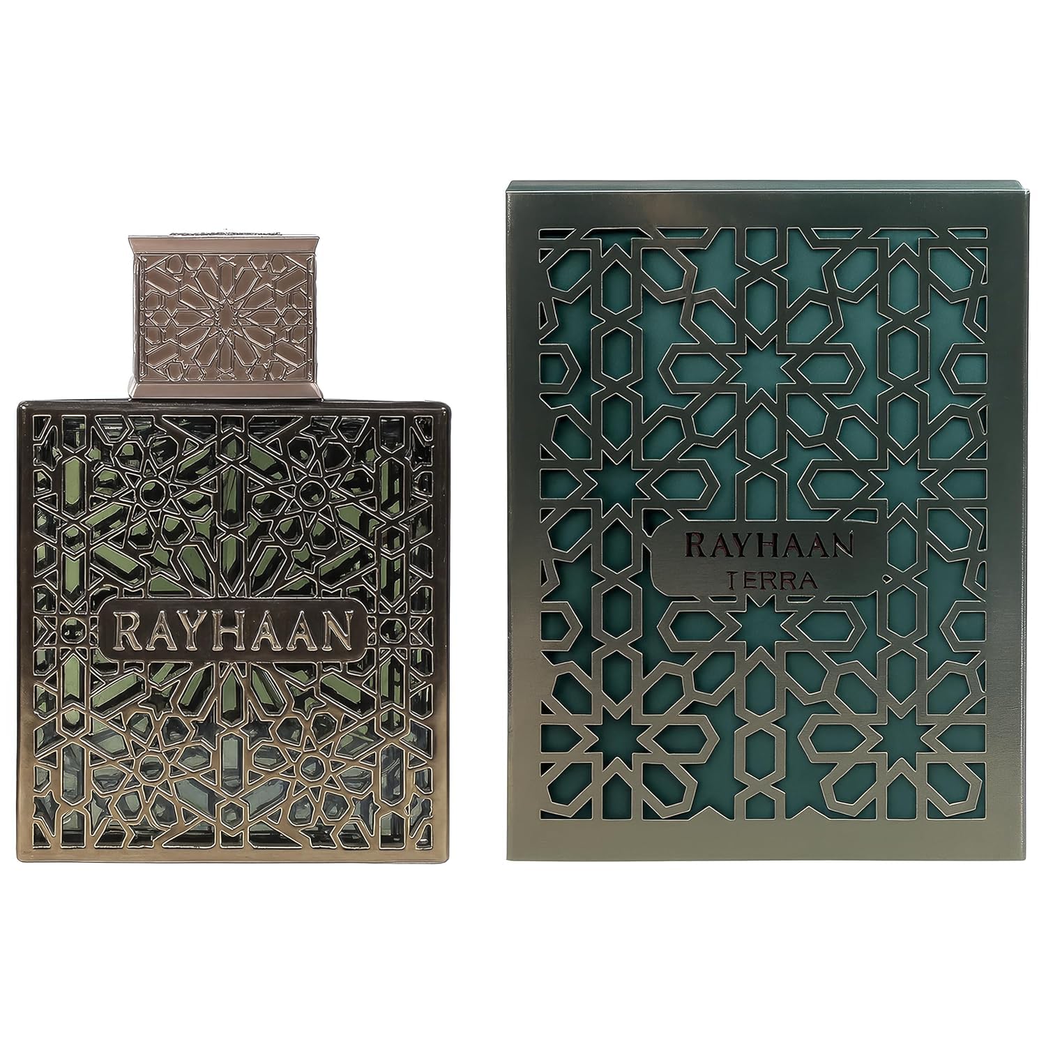 Rayhaan Terra – Spicy, Woody, Amber, Oriental – Eau De Parfum Spray Long-Lasting Fragrance For Unisex, 3.4 Ounce / 100 Ml