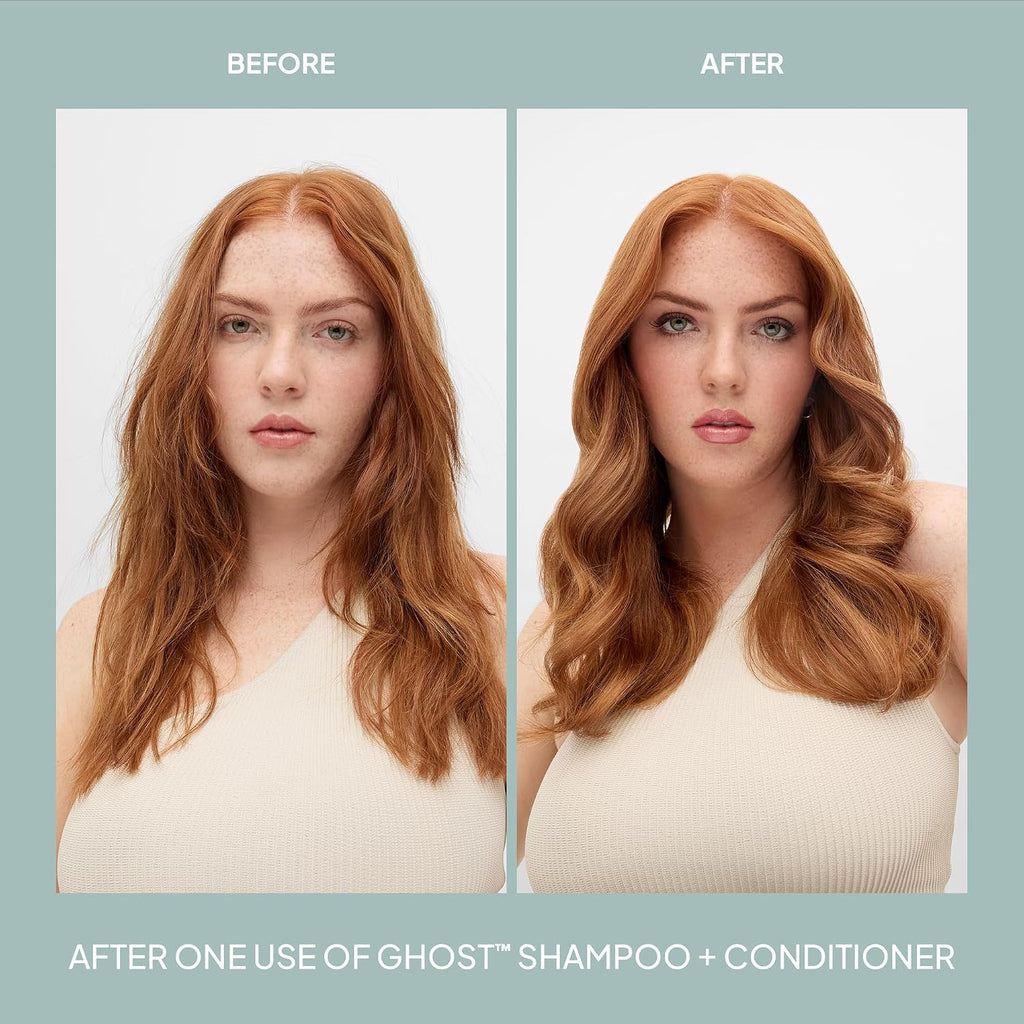 Verb Ghost Shampoo & Conditioner Duo Set - Infused With Moringa Oil - Cleanses + Moisturizes Fine And Weighed Down Hair - Vegan, No Parabens Or Harmful Sulfate