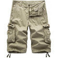 Men'S Camo Cargo Shorts Relaxed Fit Multi-Pocket Outdoor Camouflage Cargo Shorts Cotton