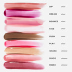 Saie Glossybounce - Hydrating Lip Gloss and Tinted Lip Oil Hybrid with Hyaluronic Acid & Jojoba Oil for Non-Sticky, Ultra-Shiny, Plump & Soft Lips - Everyday Makeup Essential - Kiss (.17 oz)