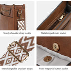 Tantomi Vegan Leather Crossbody Bags For Women Hobo Travel Purse Multi-Pocket Trendy Handbags & Womens Crossbody Bag