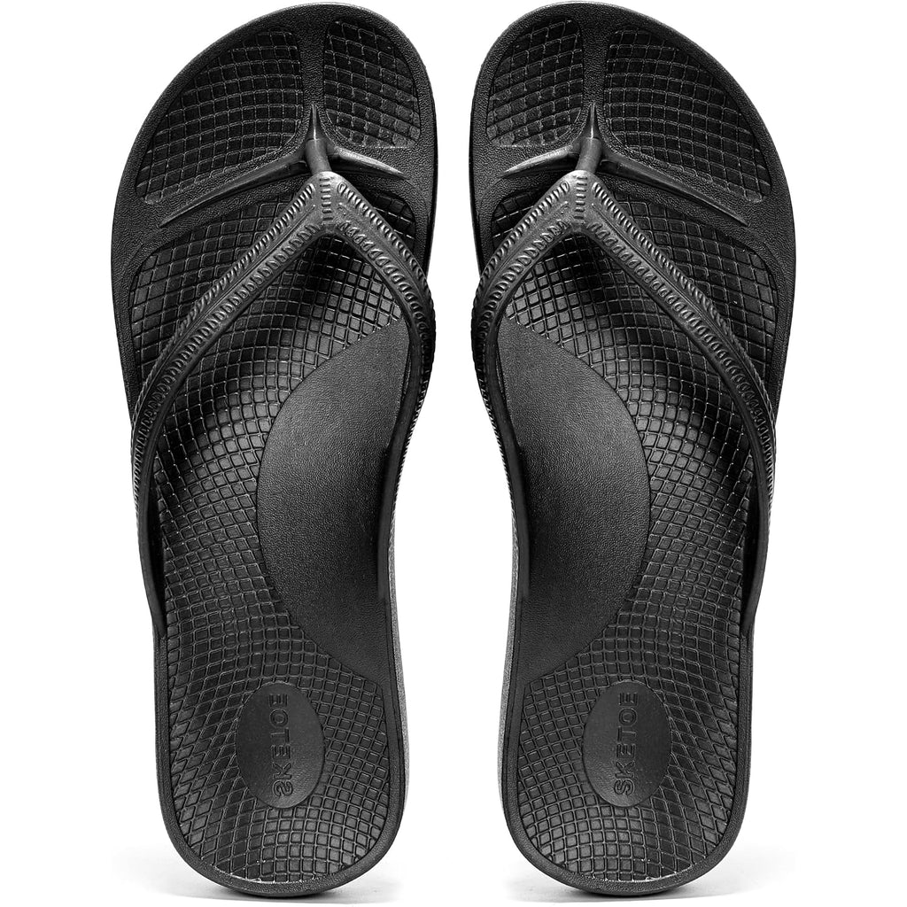 Arch Support Flip Flops For Women Thong Sandals With Soft Straps For Summer Pool Slides Orthopedic Plantar Fasciitis Beach Recovery Slides