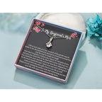 NOREGRET Gift to My Boyfriends Mom Necklace 925 Sterling Silver Necklace Gifts for Boyfriends Mom Mothers Day Gift Birthday Gifts