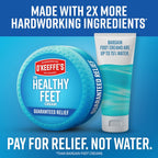O'Keeffe's for Healthy Feet Foot Cream - 6.4 oz Jar (1 Pack) - Guaranteed Relief for Extremely Cracked, Dry Feet, Repairing Skincare, Instantly Boosts and Retains Moisture Levels