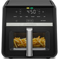 Chefman Air Fryer 9 Qt | TurboFry 7-in-1 High-Powered 450°F Cooking for Crispier and Even Results | XL Basket with Viewing Window | Air Fry, Bake, Broil, Reheat, Dehydrate, Defrost, Keep Warm