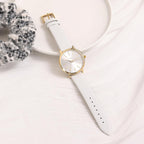 BUREI Women Wrist Watches Large Face Fashion Minimalist Analog Leather Quartz Waterproof Watches for Women, Mothers Day Gifts for Mom