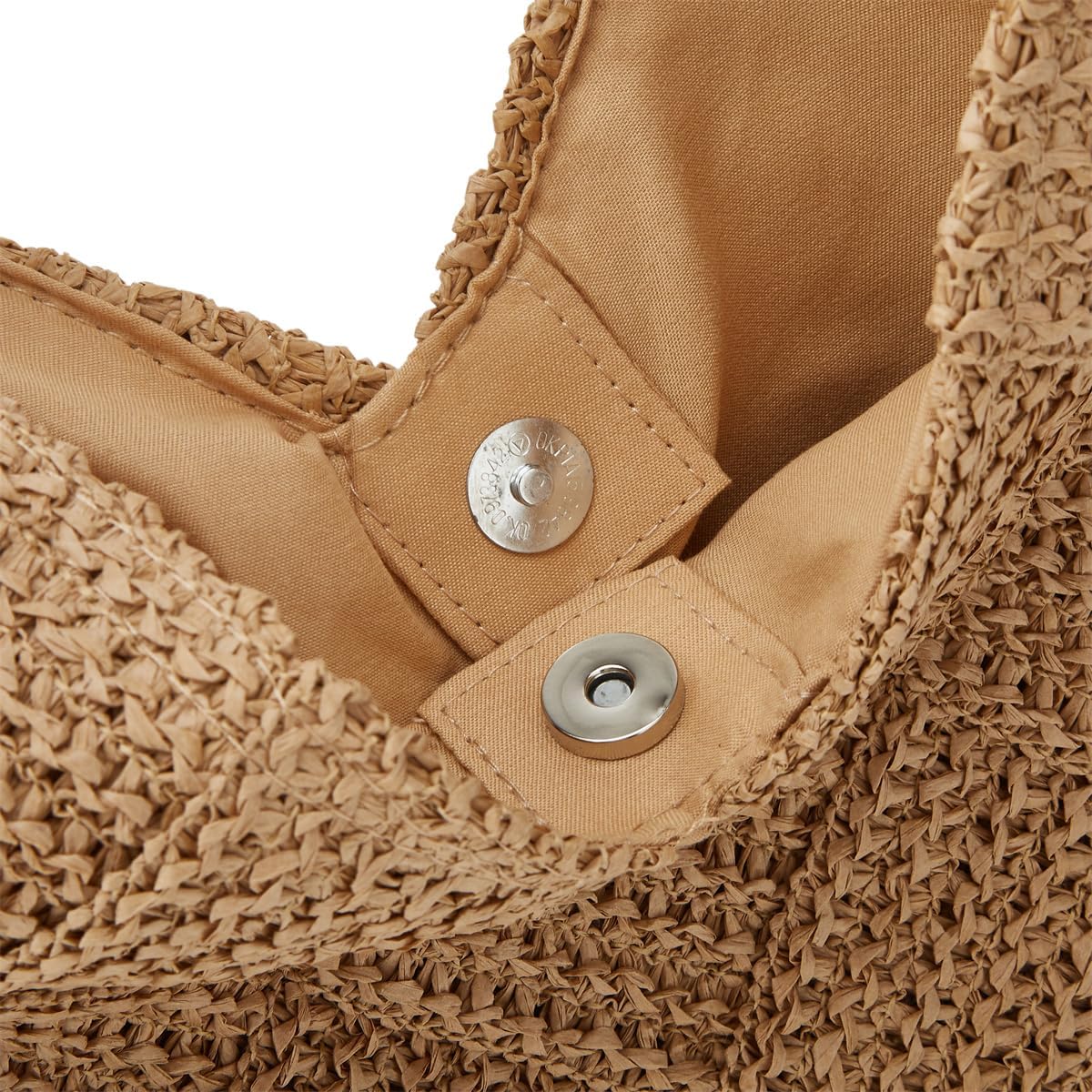 Woven Hobo Bag For Women Straw Beach Tote Handbag Stylish Shoulder Bag Large Capacity Purse For Travel Vacation