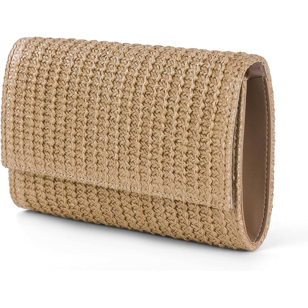Kseymeir Straw Clutch Purse Shoulder Crossbody Bag Envelope Purse Raffia Handbag for Summer Beach Travel 2026 Trendy | Straw, Summer, Beach, Travel, Trendy